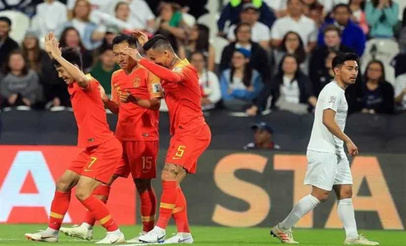 الصين تسحق جزر المالديف 5-0 في تصفيات آسيا