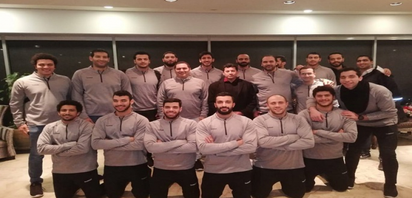 بعثة منتخب مصر لكرة اليد تصل القاهرة برفقة وزير الشباب والرياضة