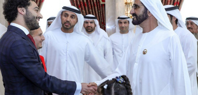 صلاح يفوز بجائزة محمد بن راشد للإبداع الرياضي