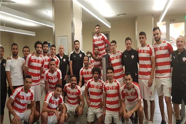 سفير مصر بالمغرب يزور بعثة الزمالك