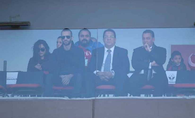 السفير المصري يؤازر الزمالك أمام اتحاد طنجة