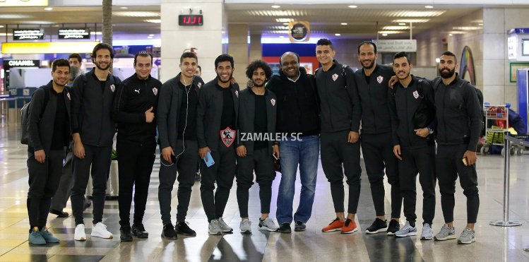 بعثة الزمالك تتوجه إلى كينيا اليوم
