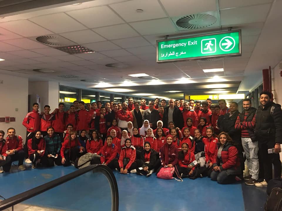 بعثة مصر للكاراتيه تطير إلى المغرب للمشاركة فى البطولة الأفريقية