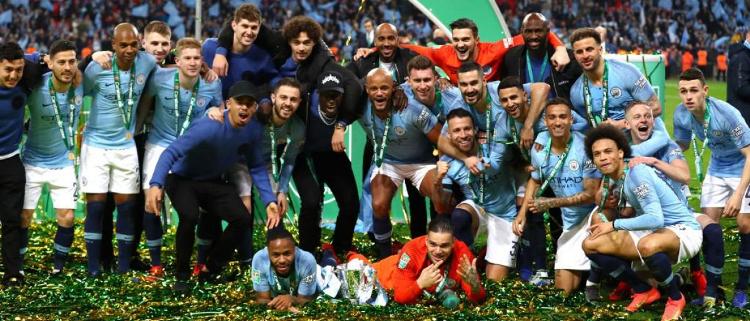 مانشستر سيتي يُتوّج بطلاً لكأس الرابطة الإنجليزية