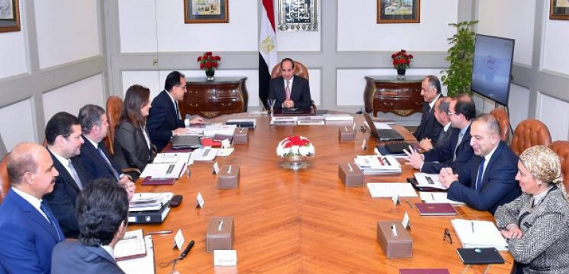 الرئيس يوجه بتحسين الخدمات الأساسية المقدمة للمواطنين فى جميع المجالات