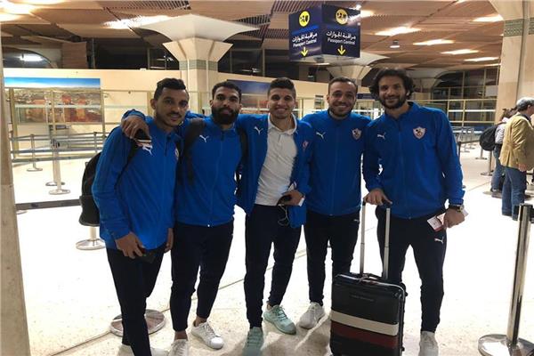 بعثة الزمالك تصل الإمارات استعدادآ لمواجهة الأهلي في السوبر