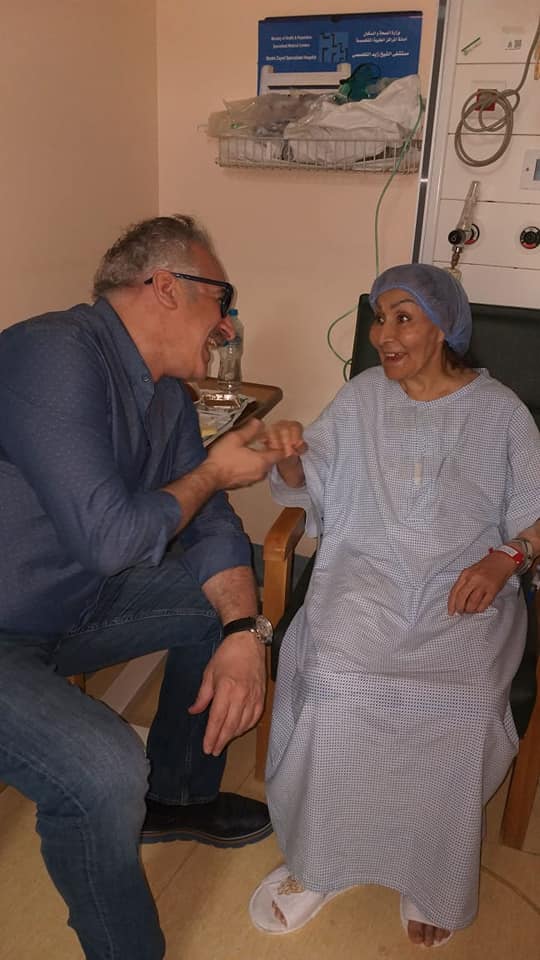 الفنانة سهير البابلي تدخل المستشفي إثر وعكة صحية