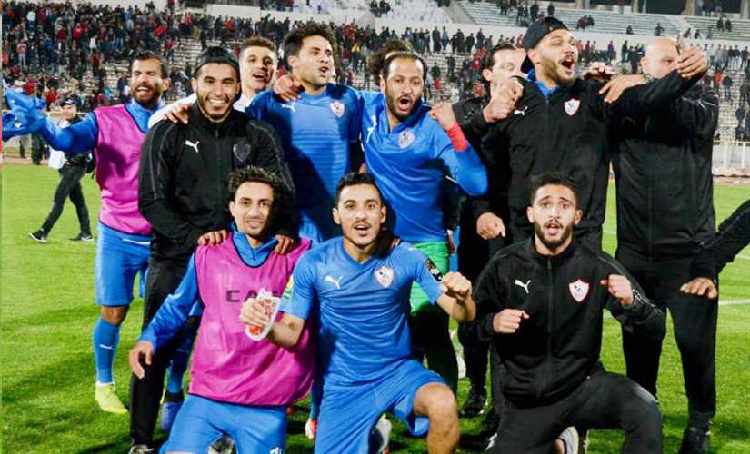 100 ألف جنيه لكل لاعب بالزمالك مكافأة الصعود إلى نهائي الكونفيدرالية