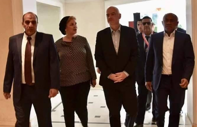 رئيس الاتحاد الدولي لكرة القدم «فيفا» يهنئ الأهلي لفوزه ببطولة الدوري