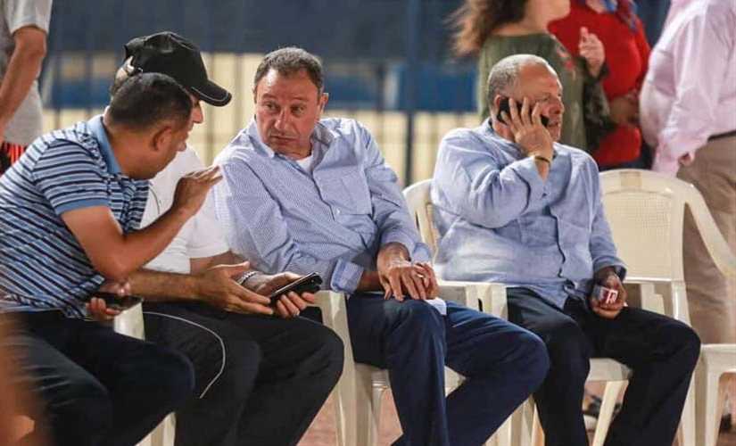 الخطيب يحضر تدريب منتخب مصر قبل انطلاق أمم أفريقيا