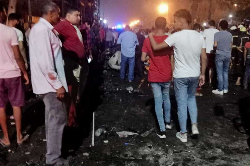 رئيس جامعة القاهرة يتفقد المعهد القومي للأورام بعد انفجار المنيل ويعلن حالة الطوارئ