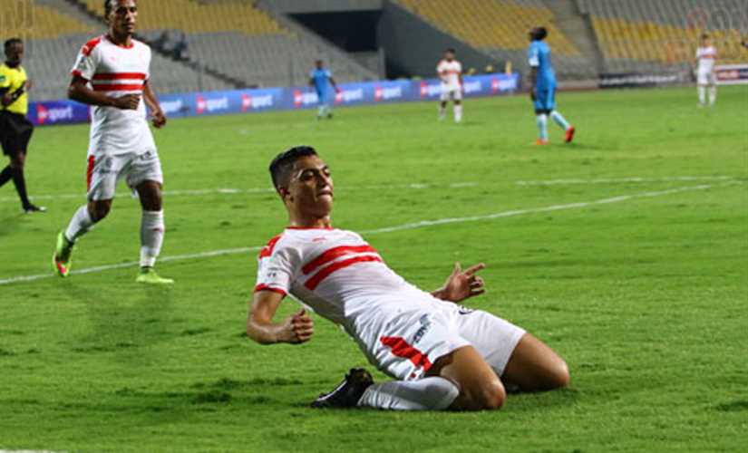 مصطفى محمد يواصل الغياب عن مران الزمالك