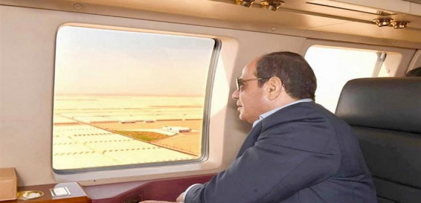 الرئيس السيسي يتفقد اليوم المناطق المتضررة من جراء السيول في محافظة اسوان