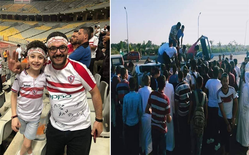 مصرع طفل زملكاوي أثناء توجهه لاستاد برج العرب بالإسكندرية