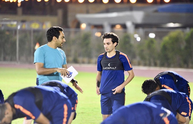 أيمن حفني ينتظم في تدريبات المقاصة استعدادآ للموسم الجديد