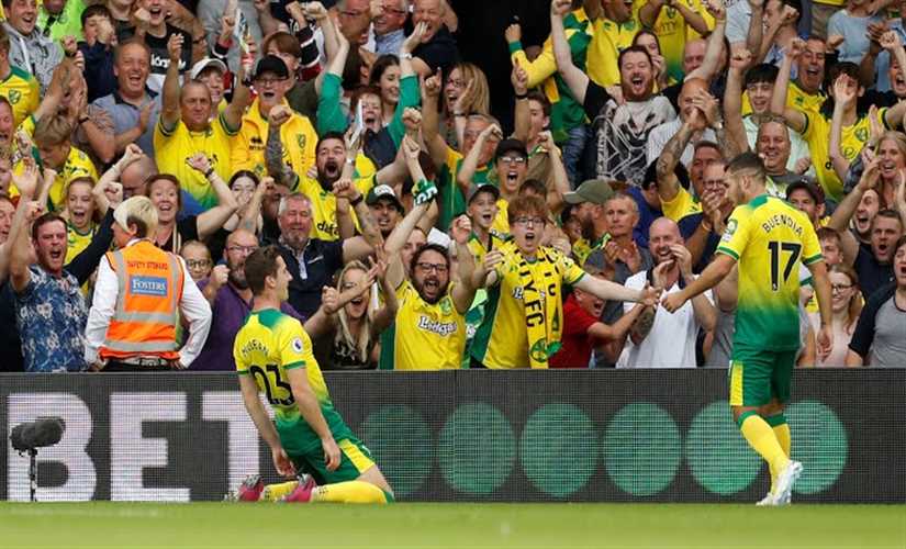 نورويتش يتعادل مع نيوكاسل 1-1 في الدوري الإنجليزي الممتاز