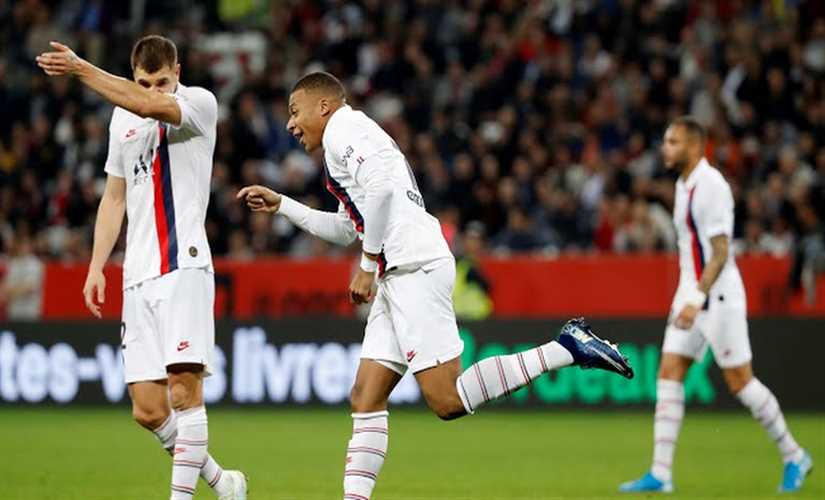 سان جيرمان يفوز على نيم أولمبيك 4-0 في الدوري الفرنسي