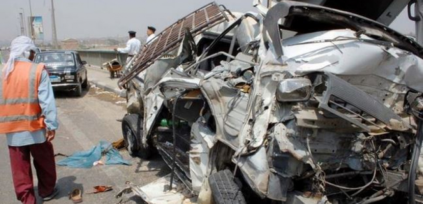 16 وفاة و18 مصاباً فى حادث تصادم أتوبيس وميكروباص بمدينة الطور