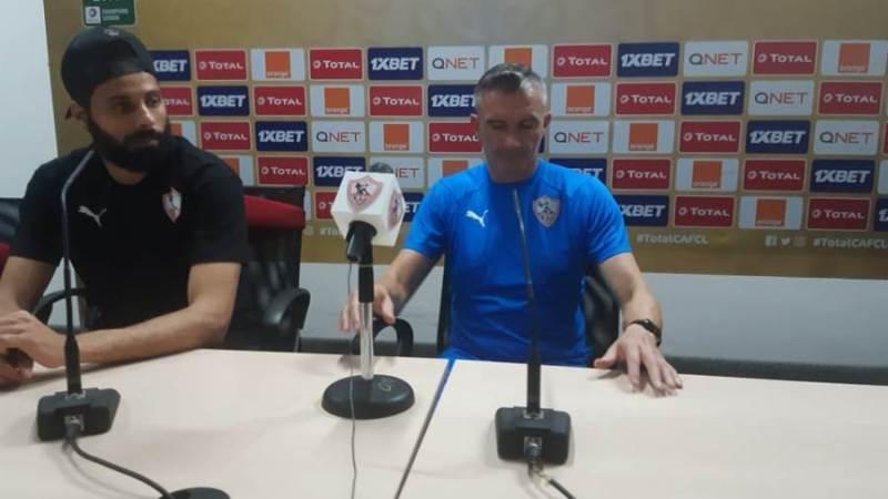 جنش يعد جماهير الزمالك بأن القادم أفضل