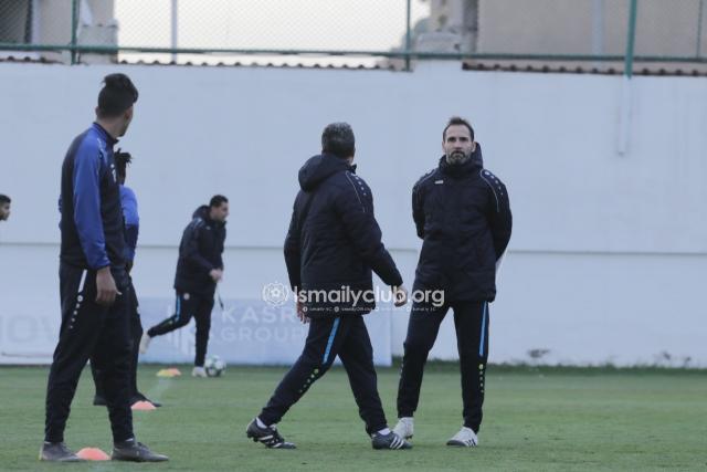 جوميز يقود أول تدريباته مع الإسماعيلي