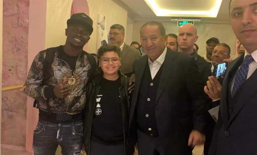 ساديو ماني يصل للغردقة لحضور حفل الأفضل في أفريقيا