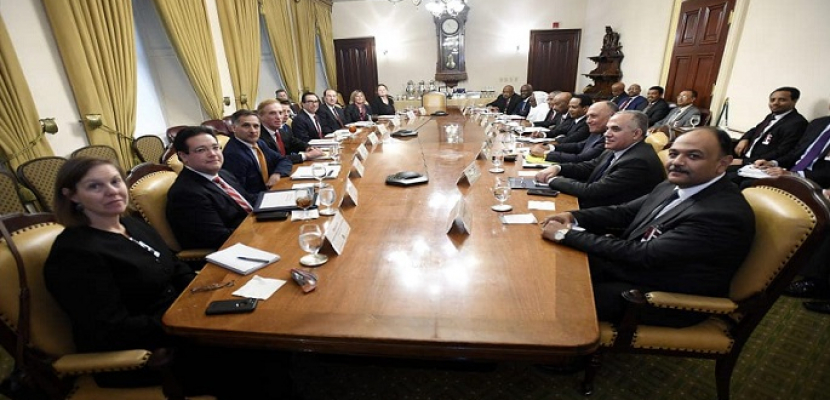 مباحثات سد النهضة تتواصل لليوم الثانى على التوالى فى واشنطن