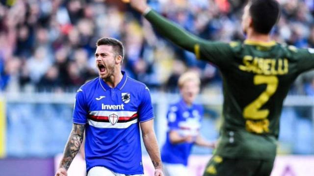 إصابة أربعة من لاعبي سامبدوريا بفيروس كورونا