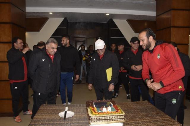 الاتحاد السكندري يحتفل بعيد ميلاد طلعت يوسف