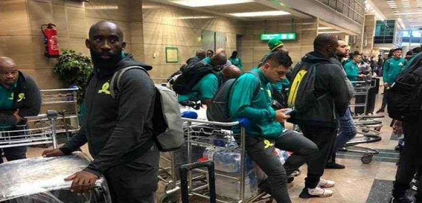 بعثة صن داونز تصل القاهرة لمواجهة الأهلى بدورى أبطال أفريقيا