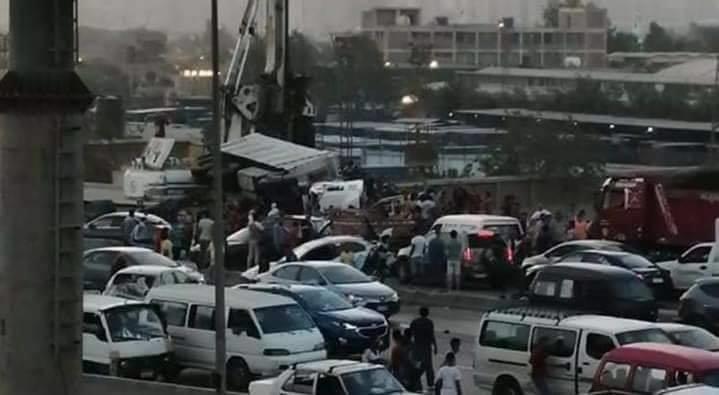 مقتل وإصابة العشرات في حادث مروع علي الدائري