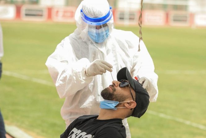 الأهلى يجرى مسحة طبية قبل مواجهة الوداد