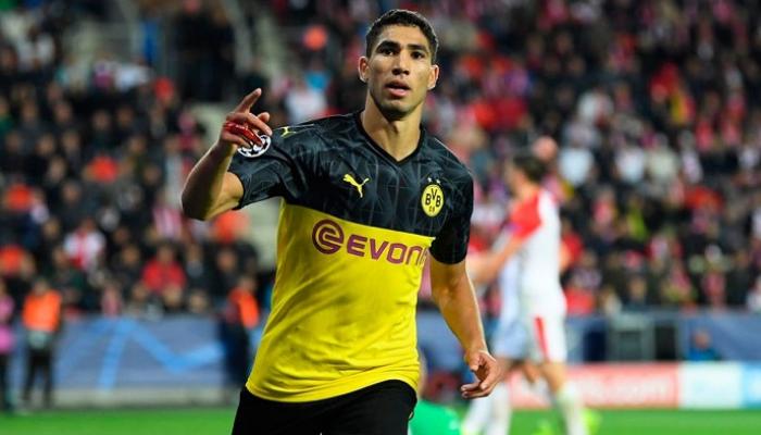 إنترميلان يتعاقد مع المغربي حكيمي من ريال مدريد لخمس سنوات
