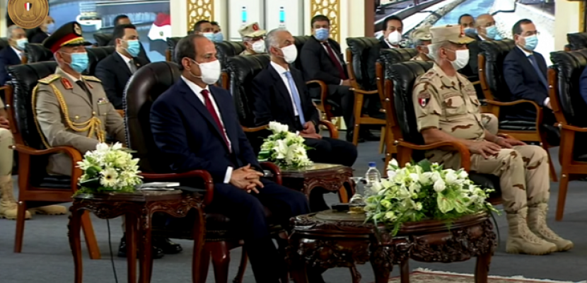 الرئيس السيسي يشهد افتتاح مشاريع بترولية بمسطرد