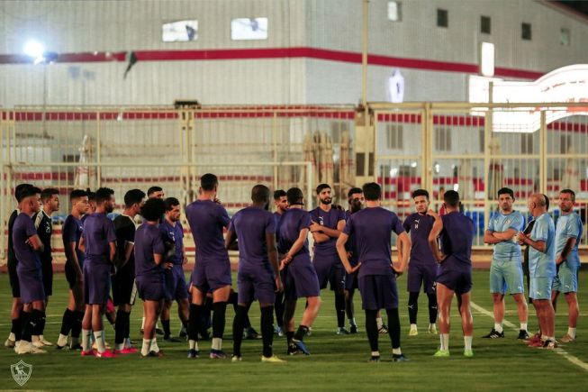 خماسي فريق الشباب يشارك في مران الزمالك استعداداً لسيراميكا