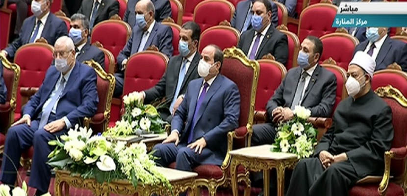 الرئيس السيسى يشهد اليوم احتفال وزارة الاوقاف بالمولد النبوى
