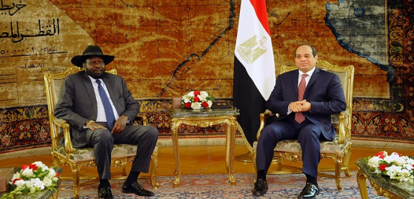 الرئيس السيسى يتوجه إلى جوبا لعقد قمة مع رئيس جنوب السودان