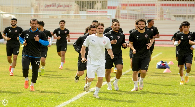 شباب الزمالك يشاركون في مران الفريق الأول اليوم