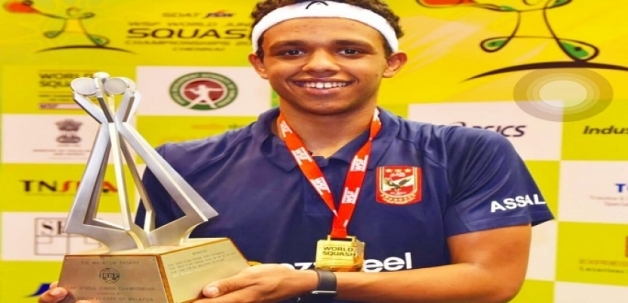 مصطفى عسل يفوز ببطولة الجمهورية للاسكواش