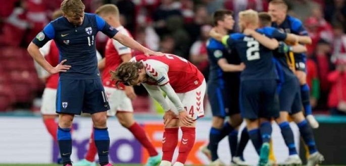 فنلندا تفوز على الدنمارك 1-0 بكأس الأمم الأوروبية “يورو 2020”