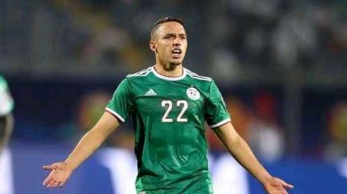 بن ناصر يغيب عن منتخب الجزائر أمام سيراليون في أمم أفريقيا