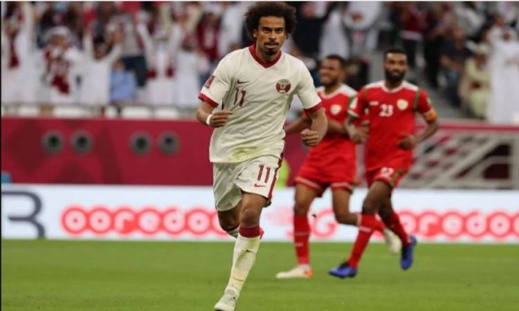 قطر تفوز على عمان 2-1 وتتأهل إلى دور الـ8 فى كأس العرب