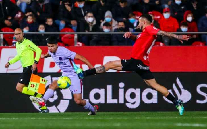 برشلونة يفوز بصعوبة علي ريال مايوركا 1-0 في الدوري الإسباني