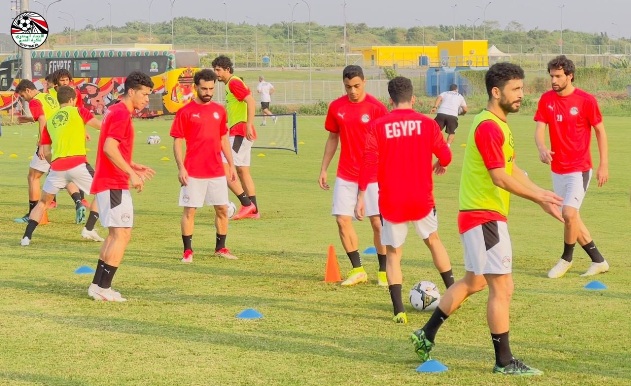 منتخب مصر يؤدي مرانه باستاد القاهرة استعداداً لمواجهة إثيوبيا