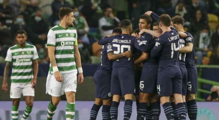 مانشستر سيتي يكتسح سبورتنج لشبونة 5-0 في دوري أبطال أوروبا