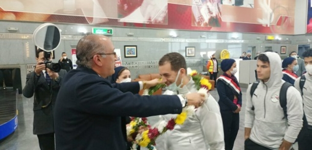 بعثة منتخب مصر تصل القاهرة بعد خسارة النهائي الأفريقي