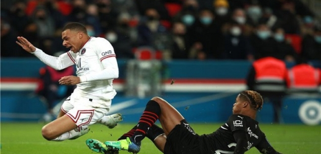 باريس سان جيرمان يفوز على رين 1-0 في الوقت القاتل بالدوري الفرنسي