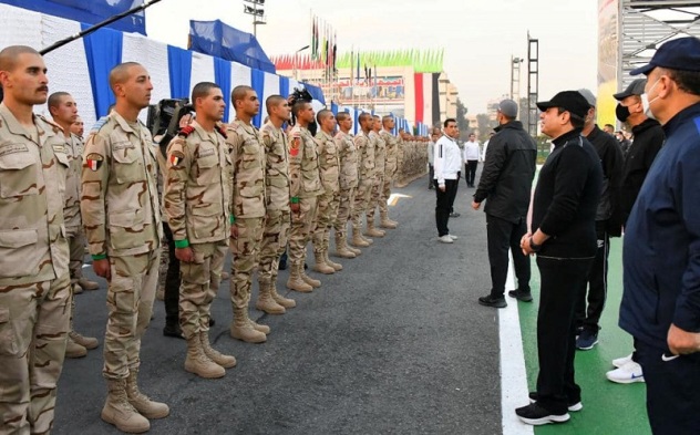 الرئيس السيسي يوجه طلبة الكلية الحربية بالتحلي بالقيم النبيلة للقوات المسلحة المصرية