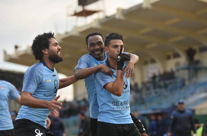 غزل المحلة يفوز علي الاتحاد السكندري 2-0 في الدوري الممتاز