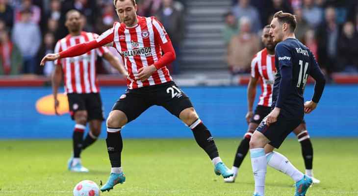 برينتفورد يفوز علي بيرنلي 2-0 في الدوري الإنجليزي الممتاز