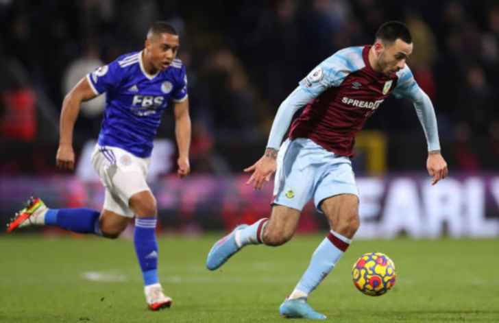 ليستر سيتي يفوز علي بيرنلي 2-0 في الدوري الإنجليزي الممتاز
